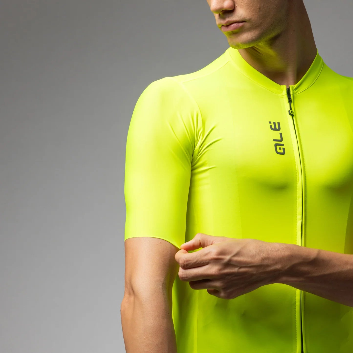 Maglia Ale Pragma Color Block - Giallo fluo - N