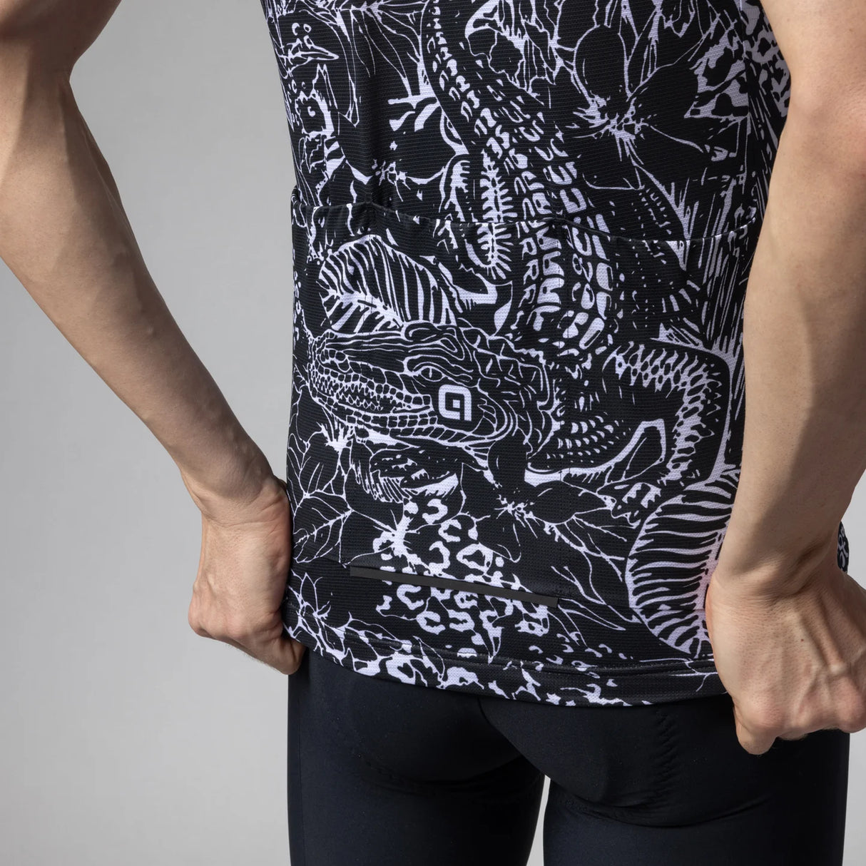 Maglia Ale Pragma Safari - Nero - D