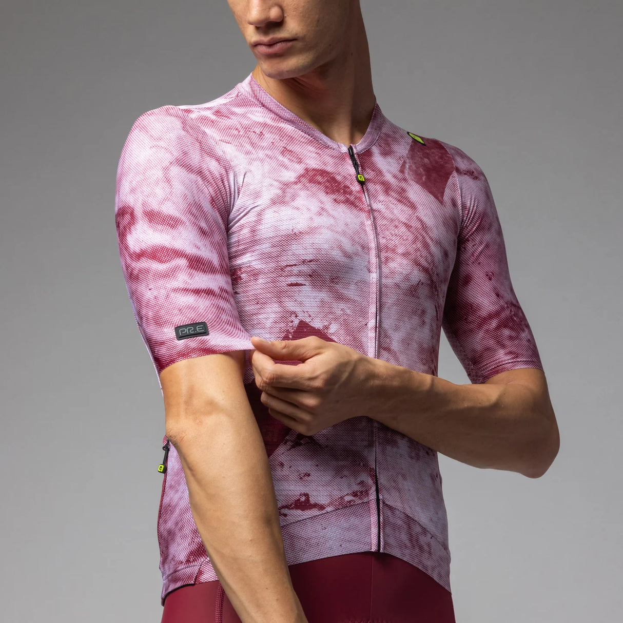 Maglia Ale PR-E Marble - Rosso - I