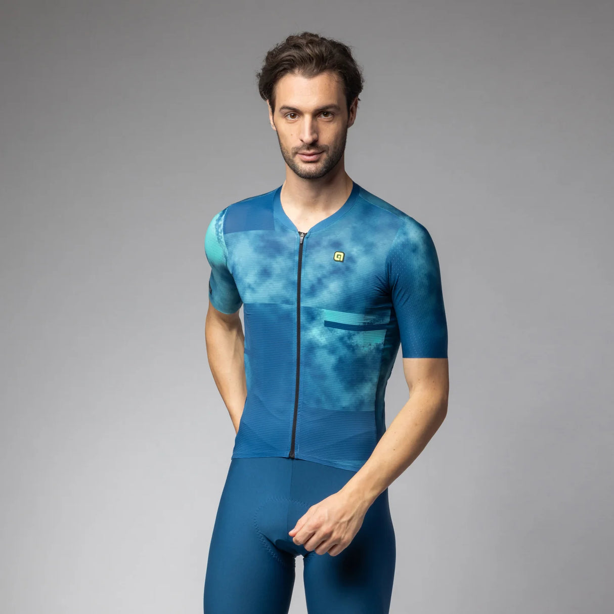 Maglia Ale PR-E Atmosfera - Blu verde - P