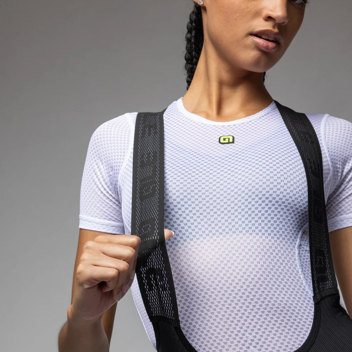 Salopette donna Ale PR-E Strada 2.0 - Nero fucsia - E