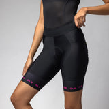 Pantaloncini donna Ale PR-E Strada 2.0 - Nero fucsia - P