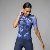 Maglia donna Ale PR-E Palm - Blu - N