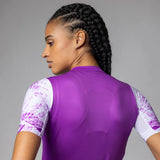 Maglia donna Ale PR-E Palm - Viola - F