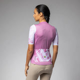 Maglia donna Ale PR-E Palm - Rosa - O