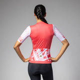 Maglia donna Ale PR-E Palm - Rosso - P