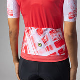 Maglia donna Ale PR-E Palm - Rosso - B