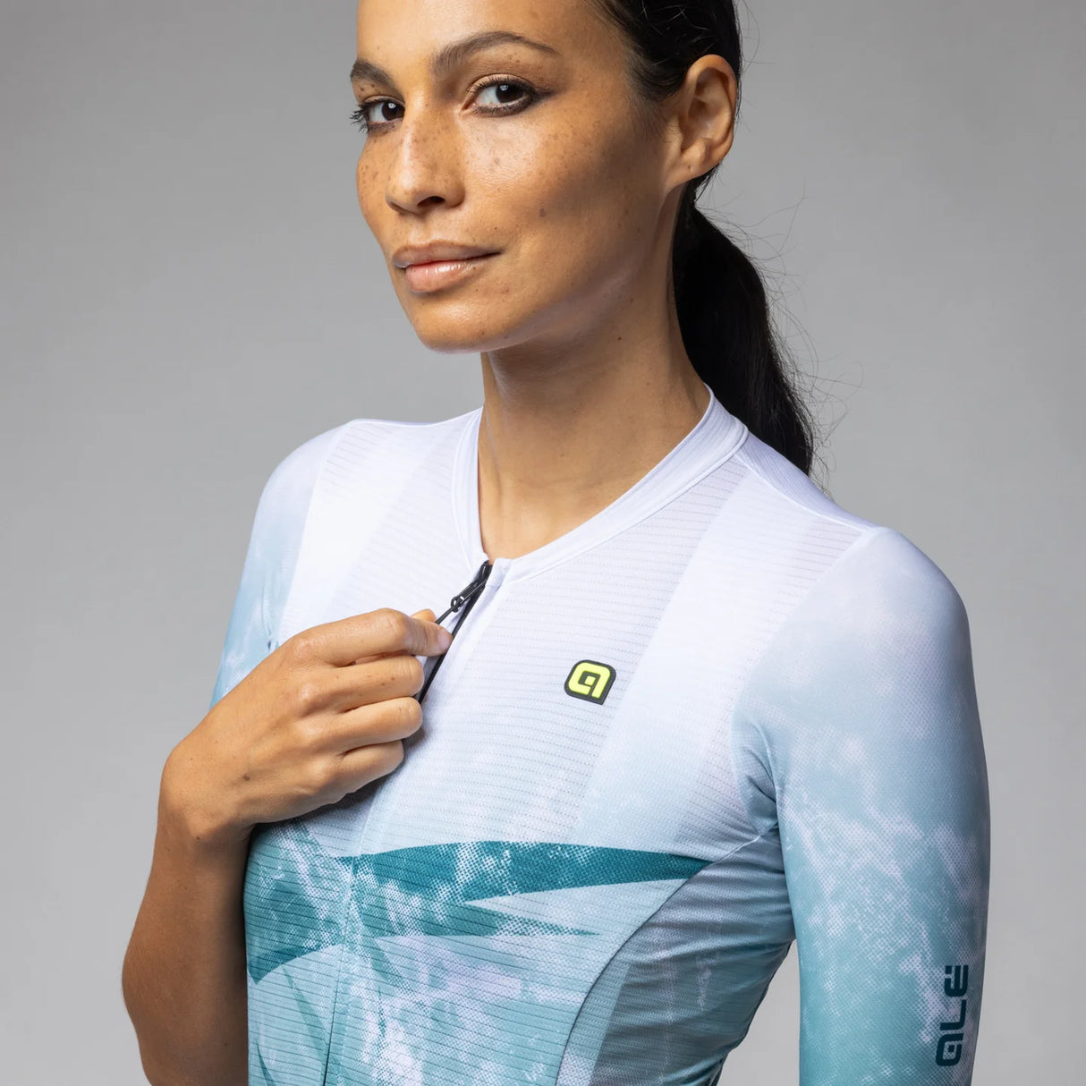 Maglia donna Ale PR-E Quartz - Verde - C