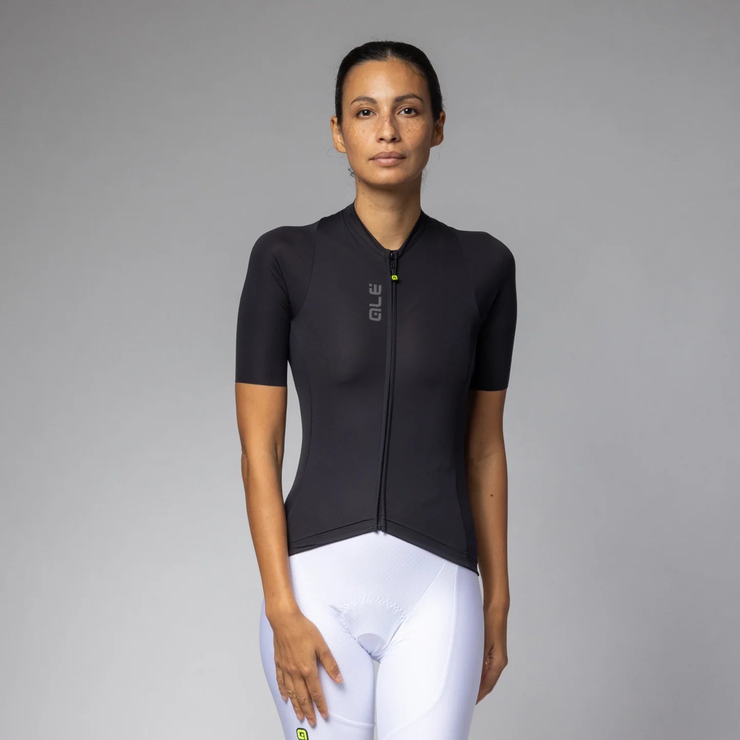 Maglia donna Ale Pragma Color Block - Nero - G