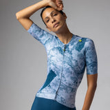 Maglia donna Ale PR-E Marble - Blu - O