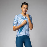 Maglia donna Ale PR-E Marble - Blu - M