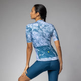 Maglia donna Ale PR-E Marble - Blu - N