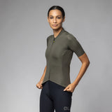 Maglia donna Ale Pragma Color Block Off Road - Verde - B