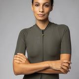 Maglia donna Ale Pragma Color Block Off Road - Verde - D