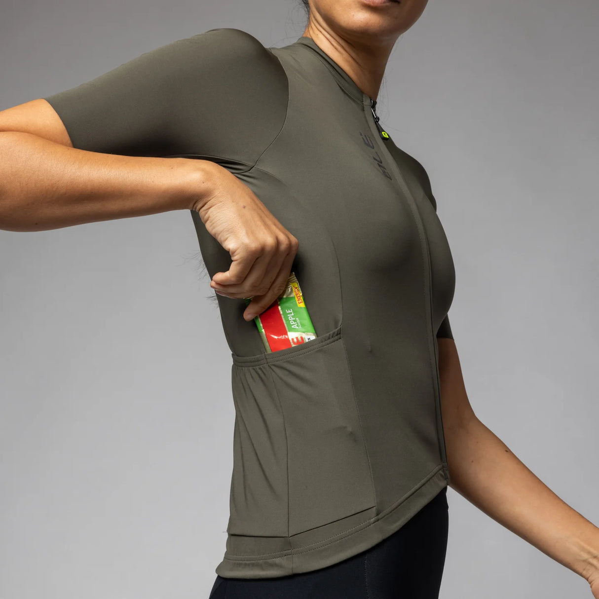 Maglia donna Ale Pragma Color Block Off Road - Verde - E