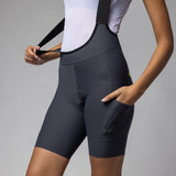 Salopette donna Ale Off Road Gravel Pro - Grigio - B