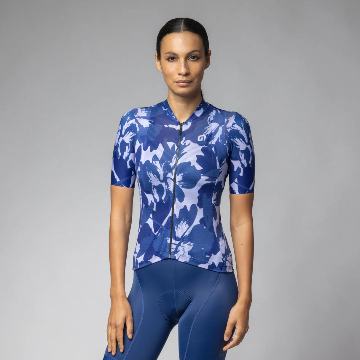 Maglia donna Ale Pragma Flower - Blu - C