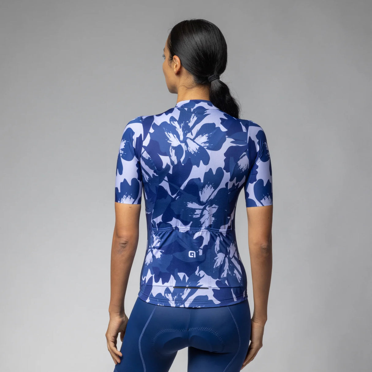 Maglia donna Ale Pragma Flower - Blu - D