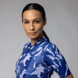 Maglia donna Ale Pragma Flower - Blu - E