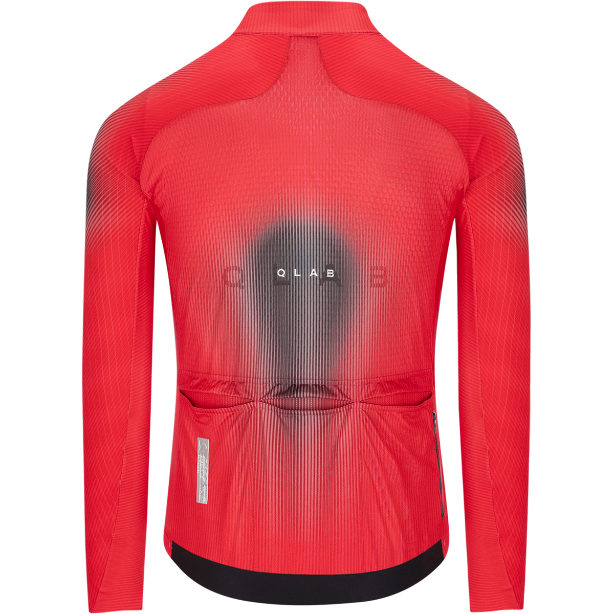 Langarmtrikot Gregarius Hybrid Light QLAB - Rot