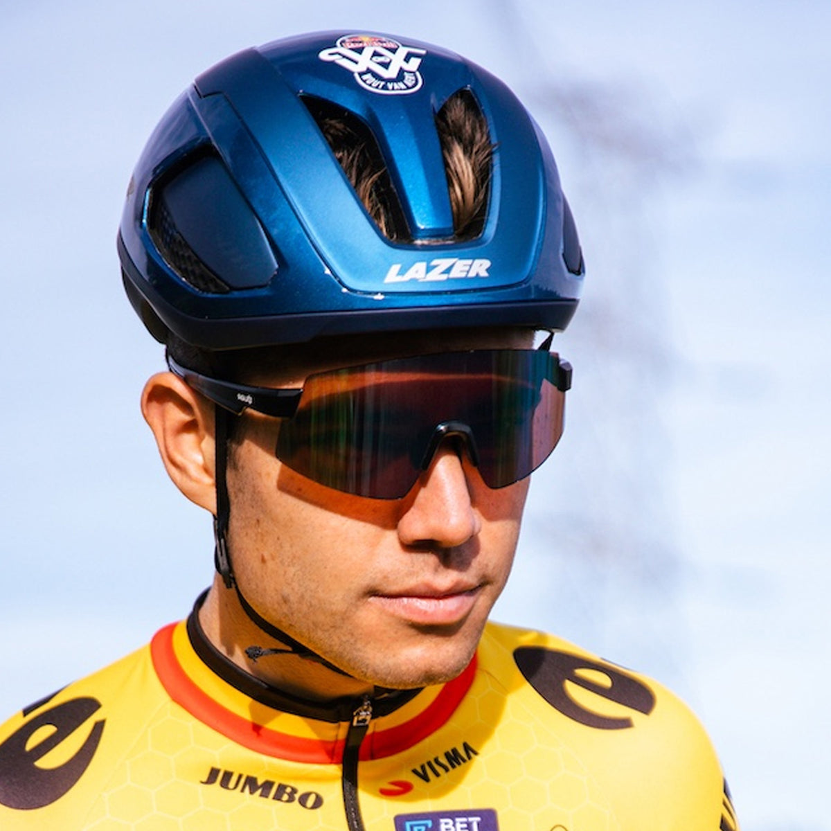 Casque Lazer Vento KinetiCore - Wout Van Aert Red Bull