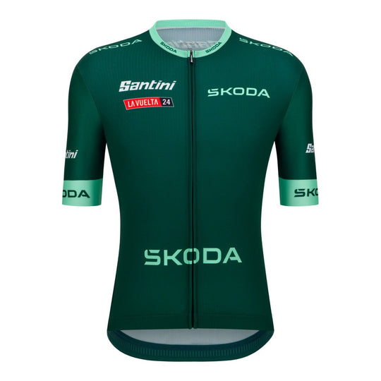 Santini Vuelta Espana green jersey 2024
