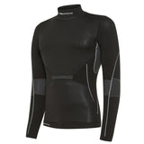Maglia intima maniche lunghe Biotex Lupetto Wind Seamless - Nero - P