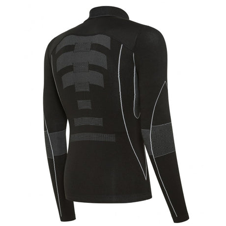 Maglia intima maniche lunghe Biotex Lupetto Wind Seamless - Nero - Q