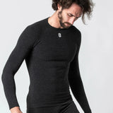 Maglia intima manica lunga Silverskin Stay Fresh - Grigio scuro - C