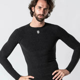 Maglia intima manica lunga Silverskin Stay Fresh - Grigio scuro - B
