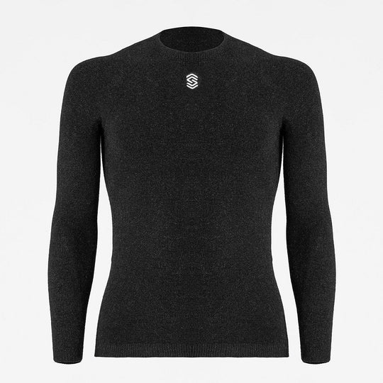 Silverskin Stay Fresh long sleeve base layer - Dark grey
