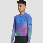 Maillot mangas largas Maap Blurred Out Pro Hex 2.0 - Blu
