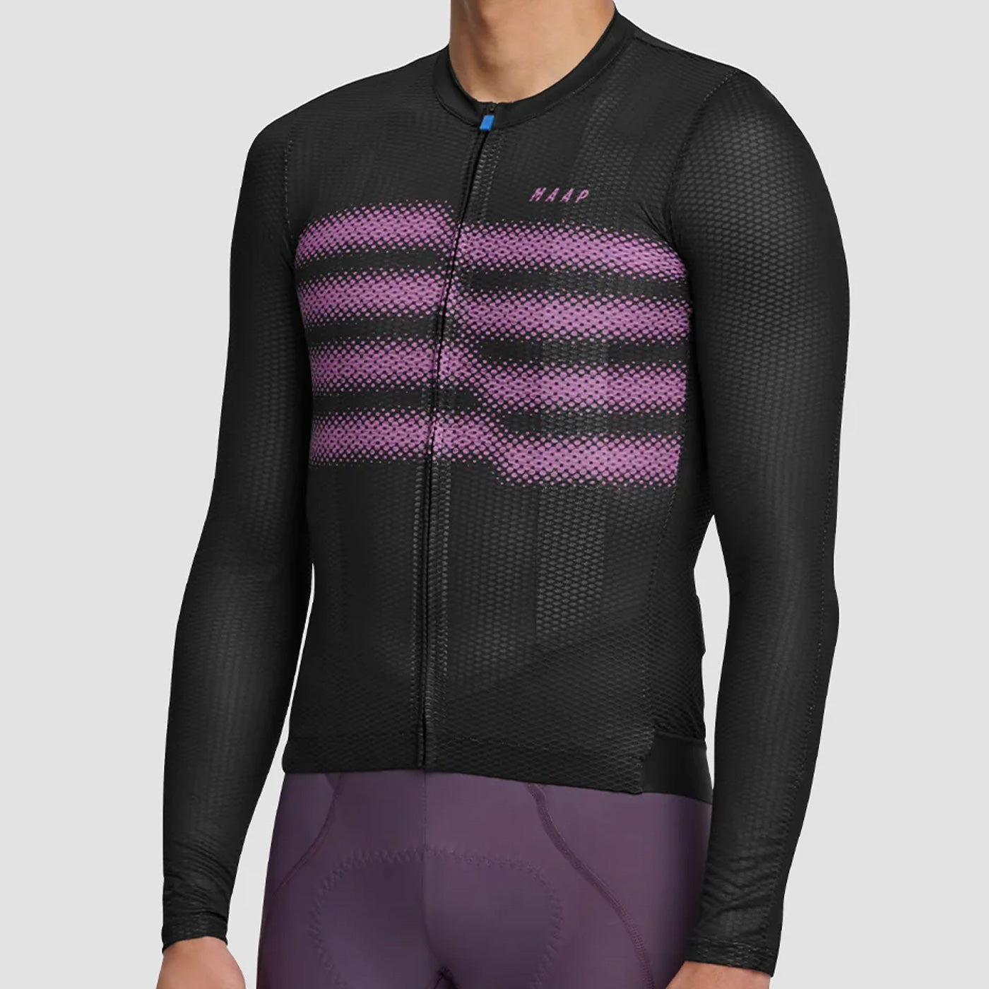 Maap Blurred Out Ultralight Pro long sleeve jersey - Black | All4cycling