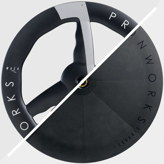 Princeton Carbonworks Mach 7580 TS/Blur 633 V3 wheelset - White