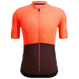 Maglia Santini Color Riga - Arancio - N