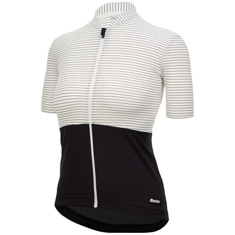 Maglia Donna Santini Color Riga - Nero - D