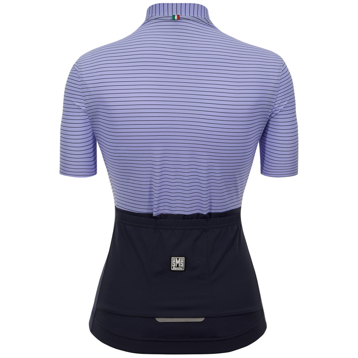 Maglia Donna Santini Color Riga - Viola - G