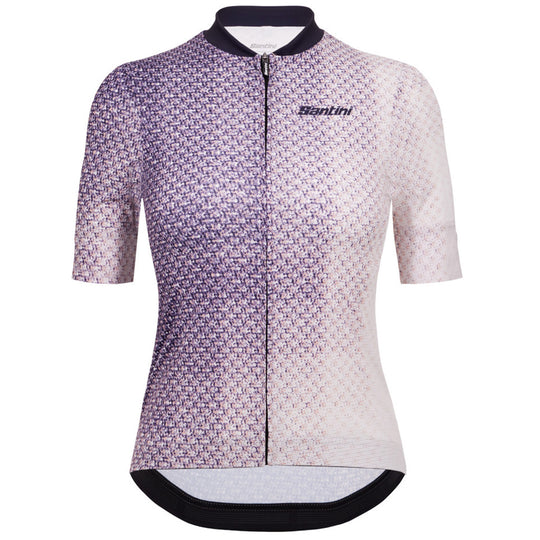 Women's jersey Santini Paws Shape - Black