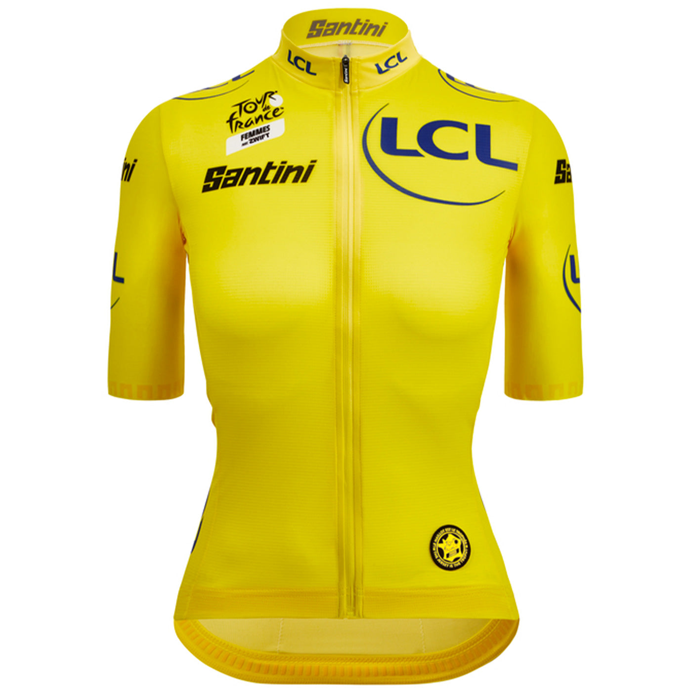 Maglia Gialla donna Santini Tour de France Fan Line 2024