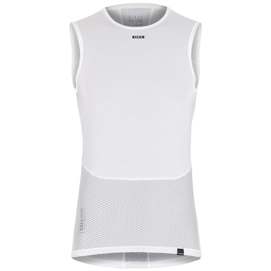 Gobik Cell Skin Hakuba woman sleeveless base layer - White