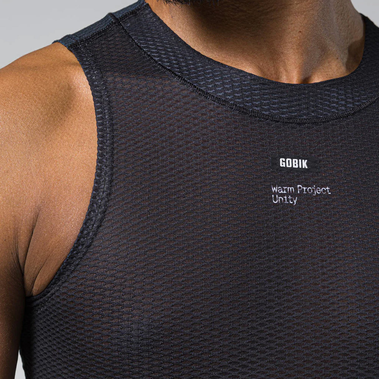 Maglia intima senza maniche Gobik Second Skin Moonless - Nero - F