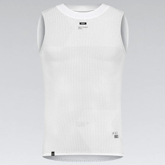 Gobik Second Skin Salt Sleeveless Underwear Jersey - White