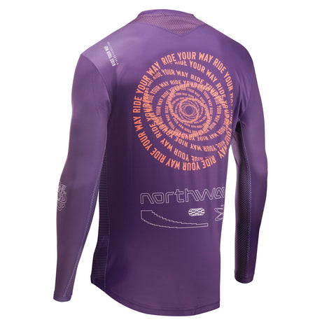 Maglia maniche lunghe Northwave Edge 2 - Viola - E