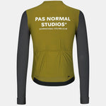 Pas Normal Studios Mechanism Long Sleeve Sweater - Green Gray