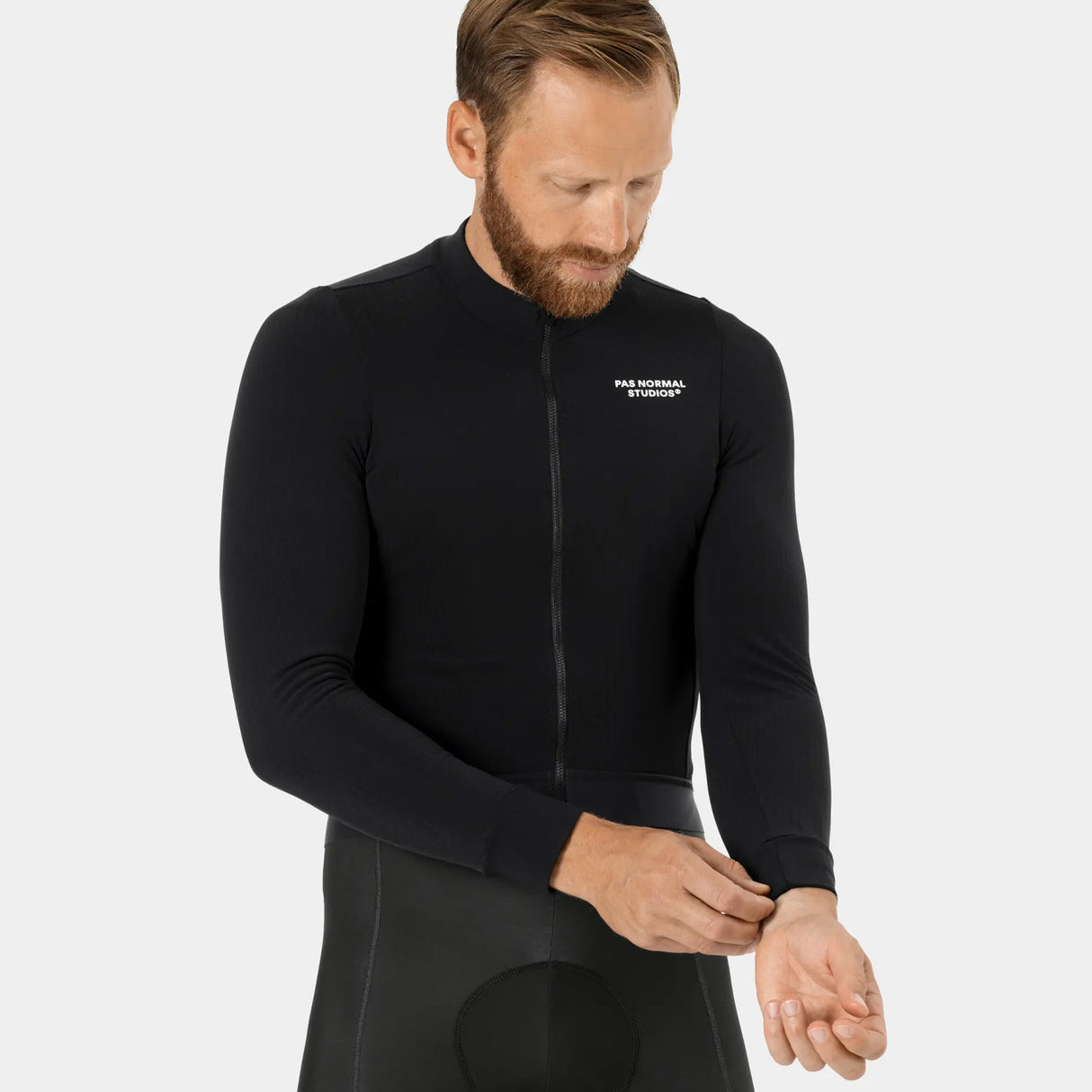 Maglia maniche lunghe Pas Normal Studios Essential - Nero - N