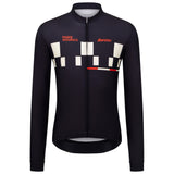 Maglia maniche lunghe Santini Paris Roubaix 2025 - F