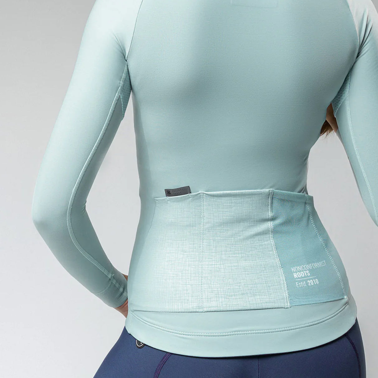 Maglia maniche lunghe donna Gobik Pacer Solid Hakone Equinoccio - Azzurro - D