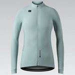 Gobik Pacer Solid Hakone Equinoccio long sleeves woman jersey - Blue