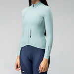Gobik Pacer Solid Hakone Equinoccio long sleeves woman jersey - Blue