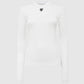 Maglia intima donna maniche lunghe Pissei Mindanao - Bianco - N